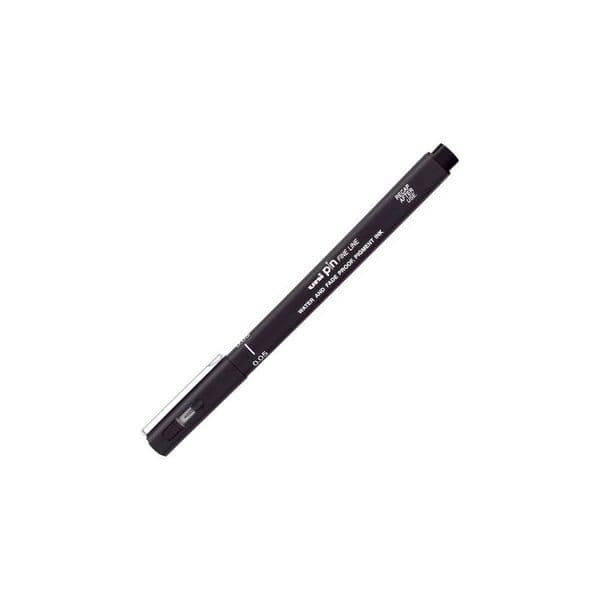 Uni-Ball Marcador Pigmento PIN 0.05 Preto 12 Un. - PIN005B