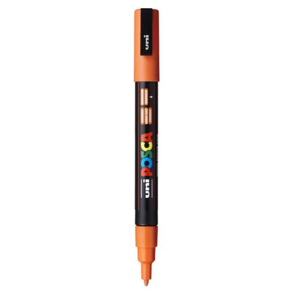 Uniball Marcador Posca PC-3M 0.9mm Laranja 1 Un.