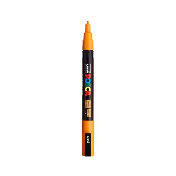 Uniball Marcador Posca PC-3M 0.9mm Amarelo Brilhante 1 Un.