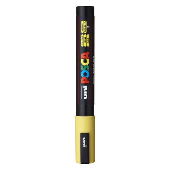 UniBall Marcador Posca 1.8-2.5mm Amarelo 1 Un.