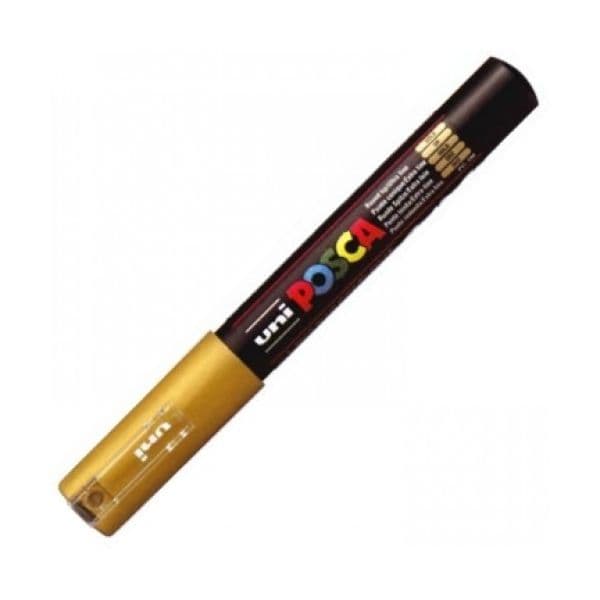 Uni Marcador Posca PC-5M Ouro 1 Un.