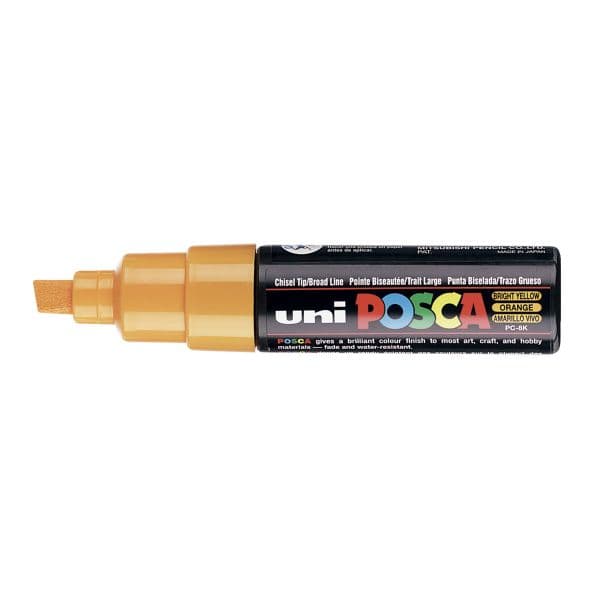 Uni Marcador Posca PC-8K Laranja