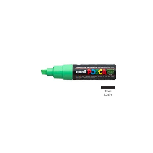 Uni Marcador Posca PC-8K Verde Claro