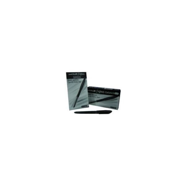 UniBall Esferográfica Gelstick UM-170 0.7mm Preto Pack 12 Un.