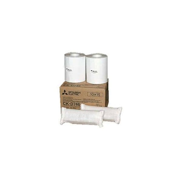 Mitsubishi Papel Ck D746 10 X 15cm (2x400 Vistos)