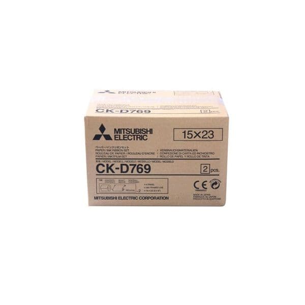 Mitsubishi Papel Ck D769 15 X 23cm (2x180 Vistos)