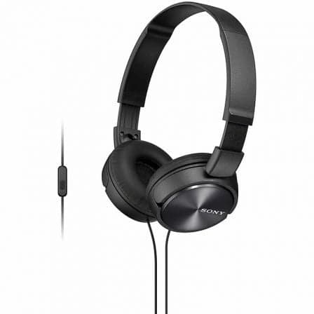 Sony Auscultadores MDR-ZX310AP Black Outdoor