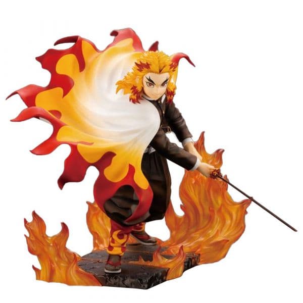 Kotobukiya Kimetsu No Yaiba Artfx J Kyojuro Rengoku Bonus Edition