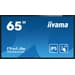 iiyama T6562AS-B1 ecrã de sinalização Plasma interativo 163,8 cm (64.5") IPS 500 cd/m² 4K Ultra HD Preto Ecrã táctil Processador built-in Android 8.0 24/7