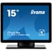 Monitor IIYAMA 15" ProLite T1521MSC-B2 XGA Ecrã Tátil 10 Pontos Sem Moldura VGA HDMI