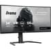 Monitor iiyama G-Master GCB3482WQSU-B1 34" VA CURVO UWQHD 120Hz 0.6ms FreeSync USB-A Alto-falantes Altura Ajustável