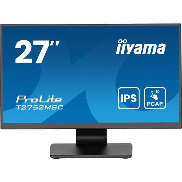 Monitor iiyama 27" T2752MSC-B1AG Full HD 60Hz IPS Tátil Anti-Brilho