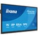 iiyama TE7513A-B2AG ecrã de sinalização Plasma interativo 190,5 cm (75") Wi-Fi 500 cd/m² 4K Ultra HD Preto Ecrã táctil Processador built-in Android 24/7