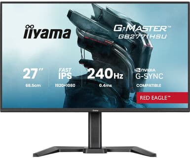 Monitor iiyama 27" GB2771HSU-B1 Full HD 240Hz IPS G-Master 2xHDMI+DP+USB-C