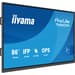 iiyama TN8605A-B1AG ecrã de sinalização Plasma interativo 2,17 m (85.6") 500 cd/m² 4K Ultra HD Preto Ecrã táctil