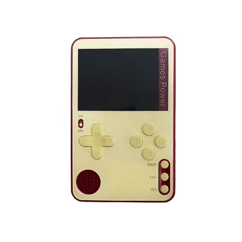 Consola Portátil Ultra Fina 500 Jogos Branca