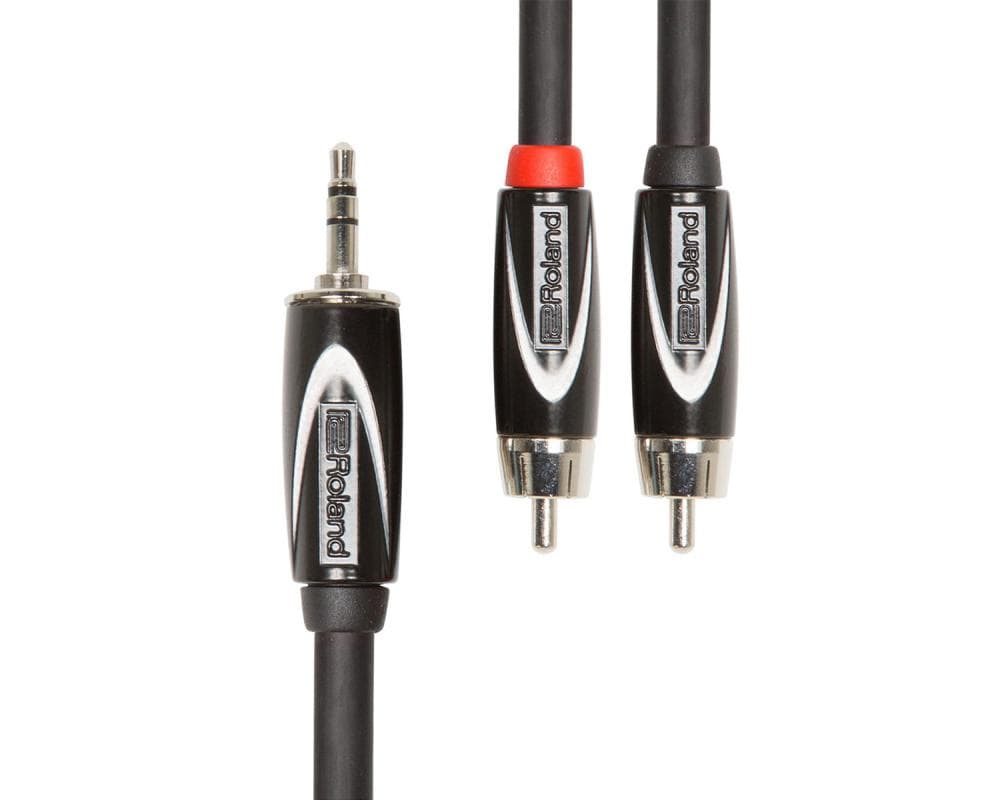 Roland RCC-10-352R Mini Jack Stereo / 2 x RCA 3m - BimotorDJ