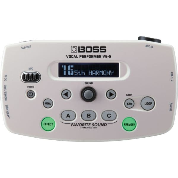 Boss VE-5 Vocal Processor White