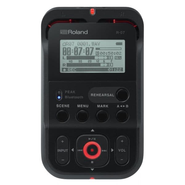 Roland Gravador R-07 Black