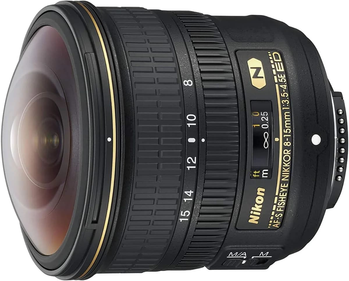 Nikon AFSF 8-15 lente de máquina fotográfica SLR Objetiva olho de peixe