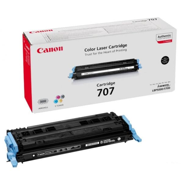 Tinteiro Canon 707 Black 9424A004AA