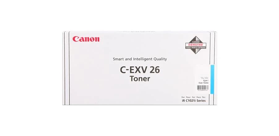 Tinteiro Canon EXV26C Cyan - 1659B006