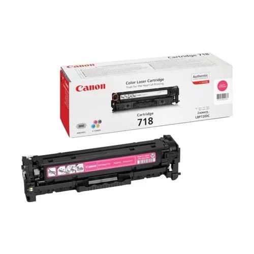 Toner Original CANON 718 M Magenta para LBP7200CDN