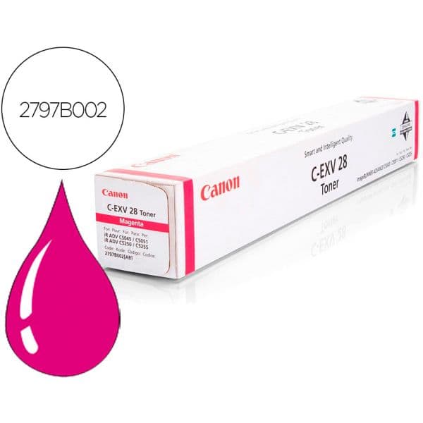 Tinteiro Canon EXV28M 2797B002 Magenta