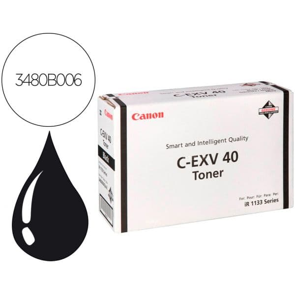Tinteiro Canon EXV40 3480B006 Black