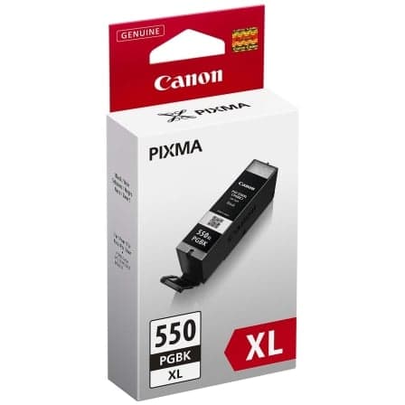 Canon PGI550XL Preto Cartucho de Tinta Pigmentada Original – 6431B001/6431B004/6431B007