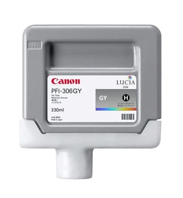 Canon PFI-306 GY tinteiro 1 unidade(s) Original Cinzento