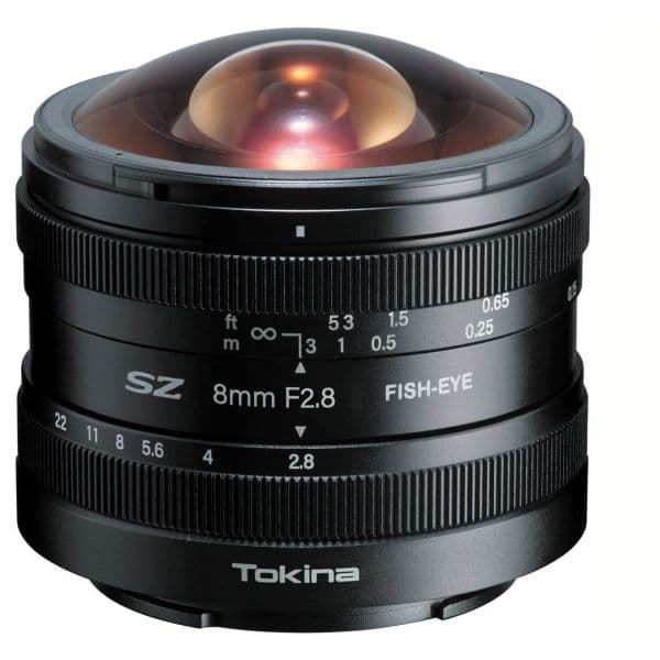 Objetiva Tokina Sz 8mm f/2.8 Fisheye Montagem Canon Ef-m