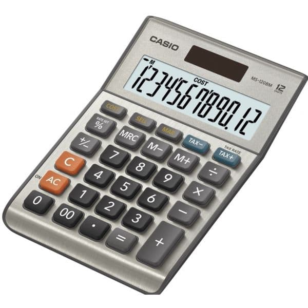 Calculadora Casio de Secretária DF120BM