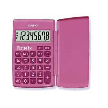 Calculadora Casio LC401LV Rosa - CAS-LC401LVPK