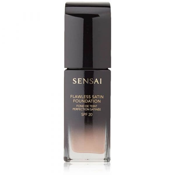 Kanebo Sensai Flawless Satin Base Líquida SPF20 Tom 102 Ivory Beig 30ml
