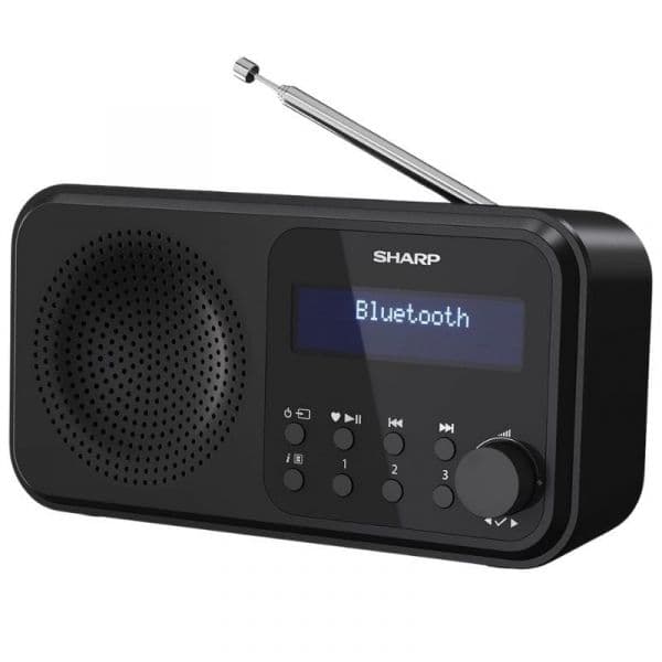 Sharp Rádio Digital Portátil Tokyo DR-P420 DAB/DAB+/FM Bluetooth Preto Meia-Noite