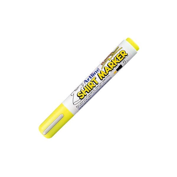 Artline Marcador Tecidos ShirtMarker EKT 2mm Amarelo 4un. - 1301604
