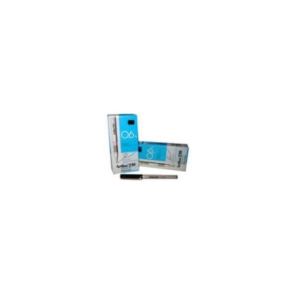 Artline Marcador Médio 0.6mm 210 Preto 12un.