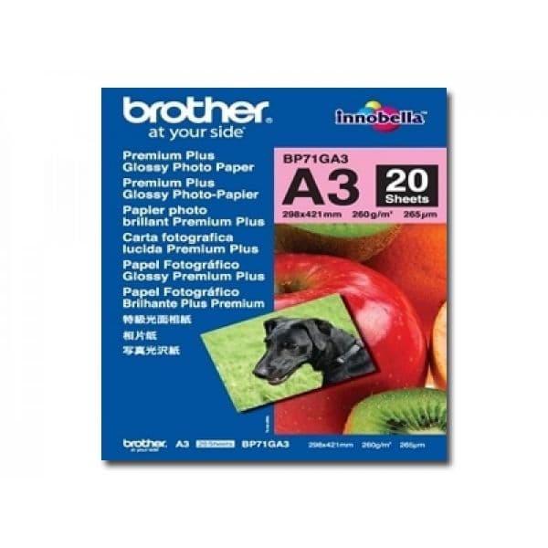 Brother Papel Fotográfico Glossy A3