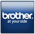 Brother 6 un. Carimbos Automáticos 40x40mm Azul - PR-4040-E