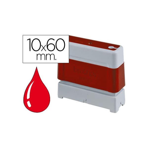 Brother 6 un. Carimbos 10x60mm p/ SC-2000USB Vermelho
