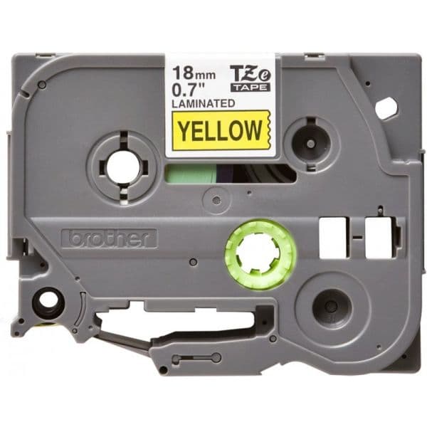 Brother TZE641 Fita Laminada 18 mm Amarelo