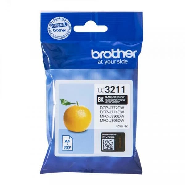Tinteiro Brother Black - LC3211BK