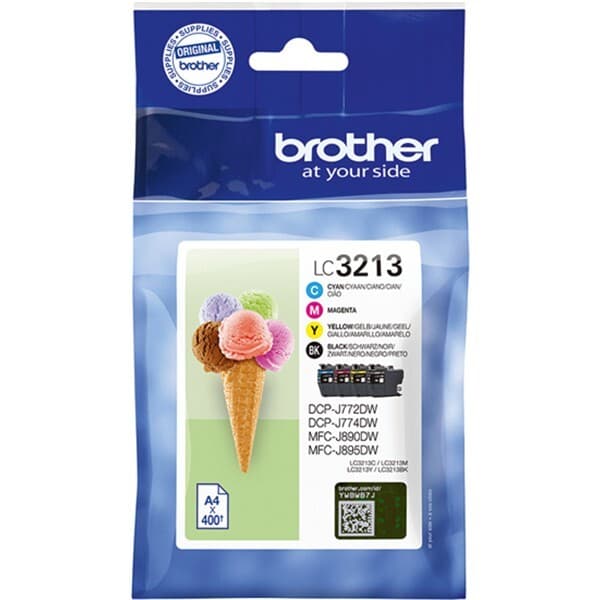 Brother LC-3213VAL tinteiro 4 unidade(s) Original Rendimento alto