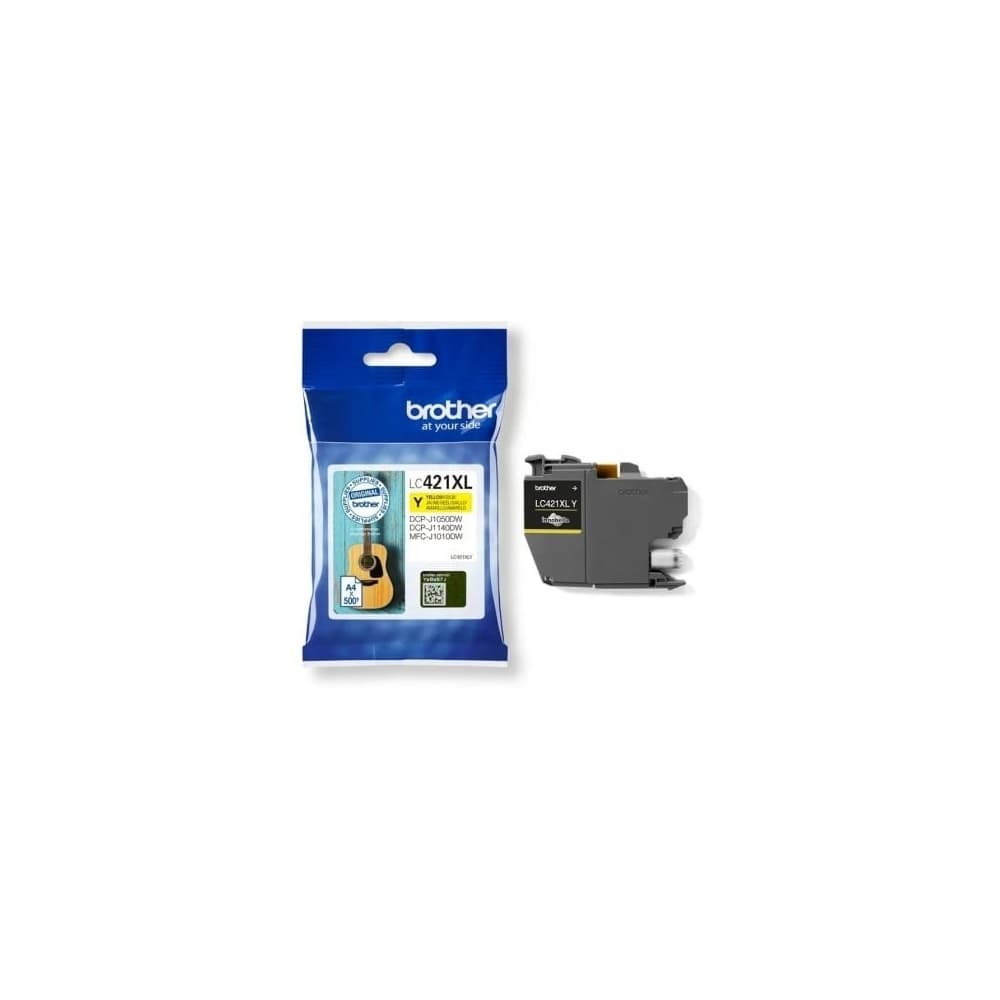 Brother LC-421XLY tinteiro 1 unidade(s) Original Rendimento alto (XL) Amarelo