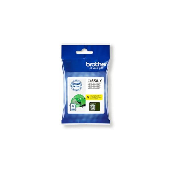 Tinteiro Brother Cartucho LC-462XLY Amarelo