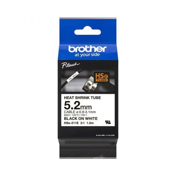 Brother HSe-211E Preto sobre Branco