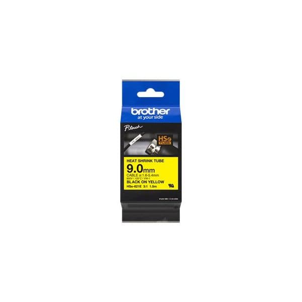 Brother HSE-621E Preto sobre Amarelo