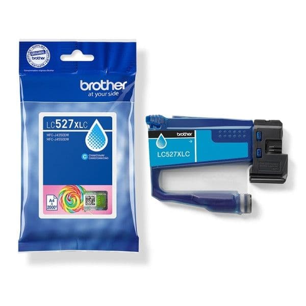Tinteiro Brother Cartucho de Tinta LC527XLC Ciano