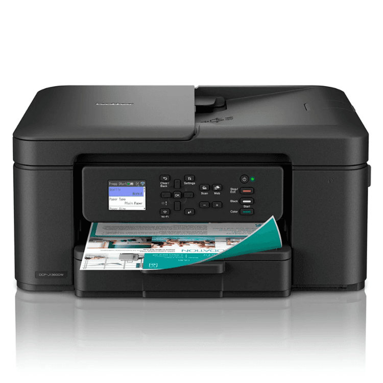 Brother Impressora Multifunções DCP-J1360DW Jato de Tinta A4 Wi-Fi Duplex Preta